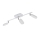 Eglo 33224 - LED RGBW Pritemdomas akcentinis šviestuvas PALOMBARE-C 3xLED/5W/230V 2700-6500K baltas