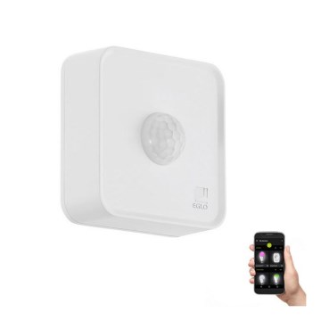 Eglo 33236 - Lauko judesio ir sutemų jutiklis CONNECT SENSOR 3xAA 12 m baltas IP44