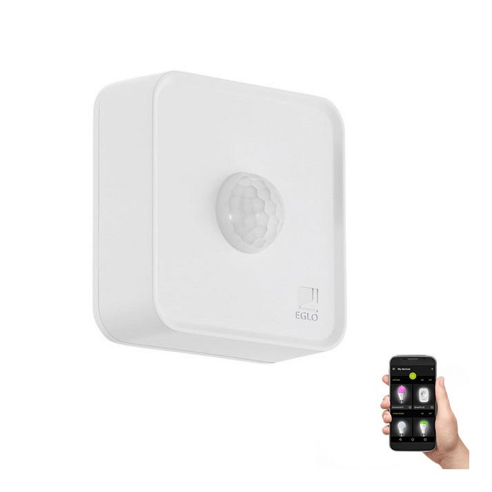 Eglo 33236 - Lauko judesio jutiklis CONNECT SENSOR 3xAA 12 m balta IP44