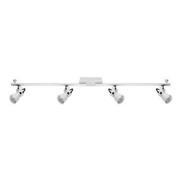 Eglo 33286 - LED taškinis šviestuvas 4xGU10/4,5W/230V balta