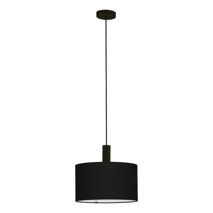 Eglo 33354 - Pakabinamas šviestuvas ant laido AMANI 1xE27/60W/230V skersmuo 38 cm juodas