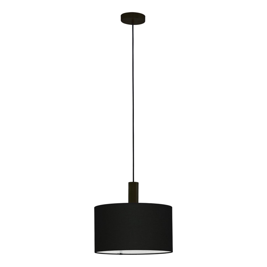 Eglo 33354 - Pakabinamas šviestuvas ant laido AMANI 1xE27/60W/230V skersmuo 38 cm juodas