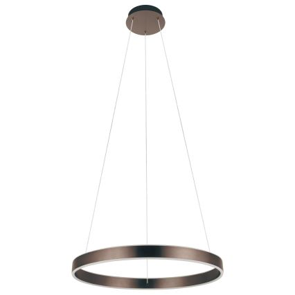 Eglo 33483 - LED liustra ant laido ALCAZABA 2xLED/18W/230V 3000K Ø 55 cm bronzinė
