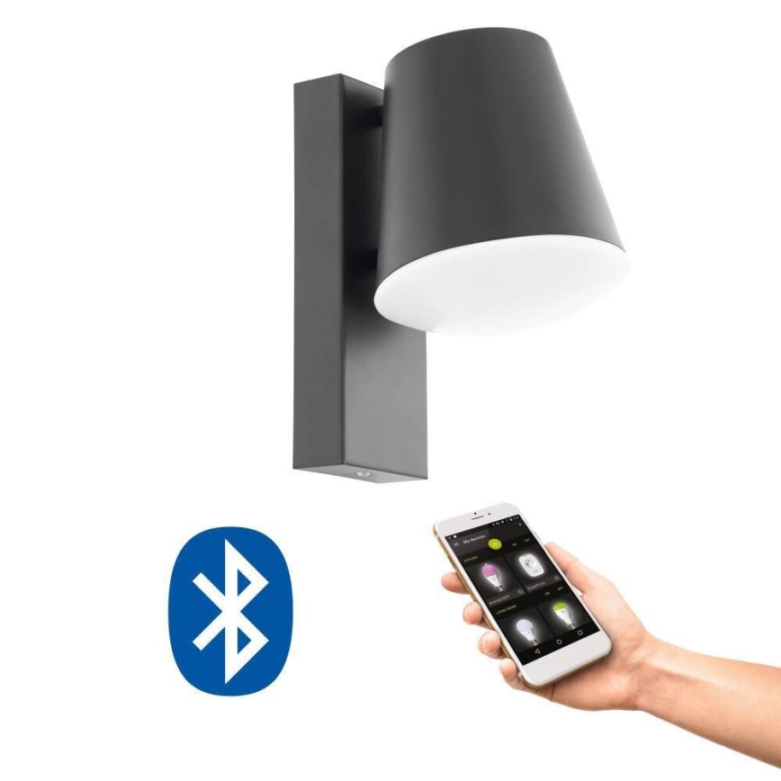 Eglo 33559 - LED Pritemdomas lauko sieninis šviestuvas CALDIERO-C 1xE27/9W/230V IP44