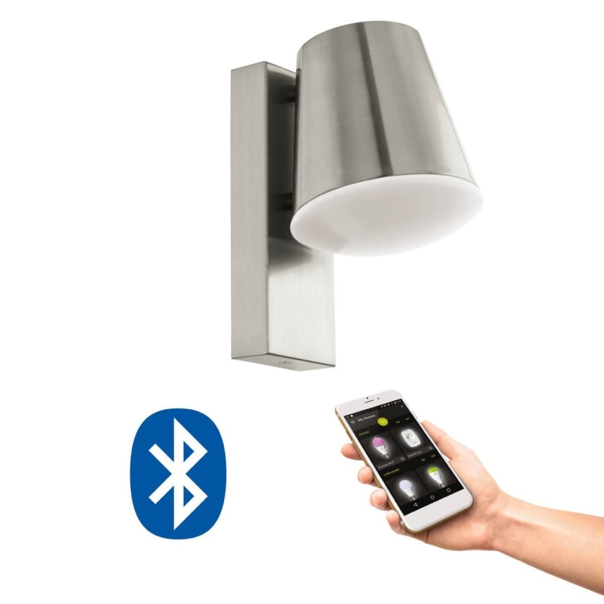Eglo 33562 - LED Reguliuojamas lauko sieninis šviestuvas CALDIERO-C 1xE27/9W/230V IP44