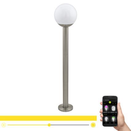Eglo 33566 - Dimeriuojamas LED lauko šviestuvas NISIA-C 1xE27/9W/230V 980 mm IP44