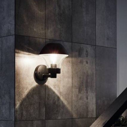 Eglo 33567 - reguliuojamas LED lauko sieninis šviestuvas VERLUCCA-C 1xE27/9W/230V IP44