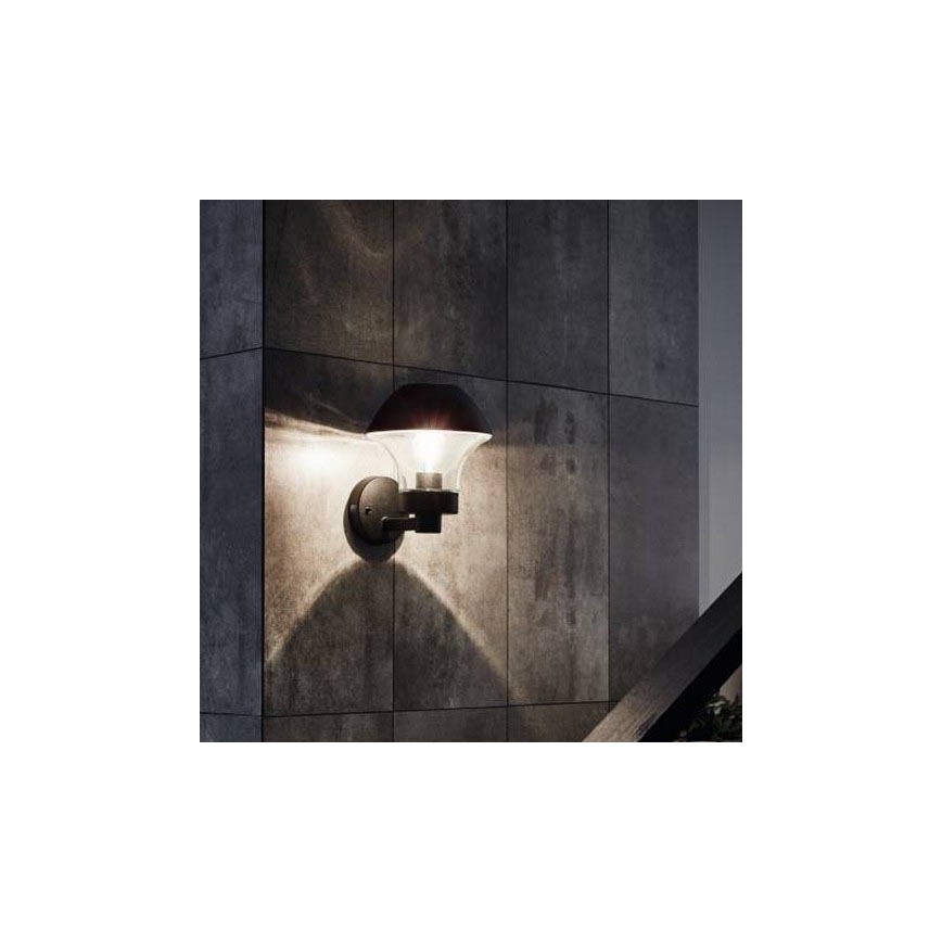 Eglo 33567 - reguliuojamas LED lauko sieninis šviestuvas VERLUCCA-C 1xE27/9W/230V IP44