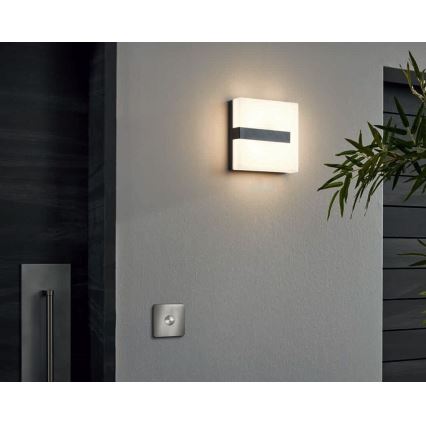 Eglo 33574 - LED Reguliuojamas lauko sieninis šviestuvas TORAZZA-C LED/14W/230V IP44