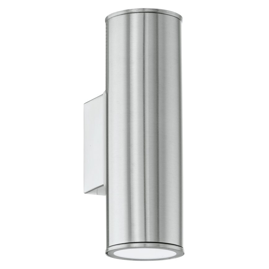 Eglo 33582 - LED RGBW šviesos reguliavimas lauko wall apšvietimas RIGA 2xGU10/5W/230V IP44