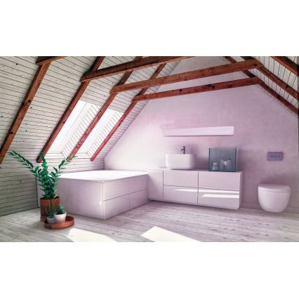Eglo 33589 - LED RGBW Pritemdymo panelė SALOBRENA-C LED/34W/230V + nuotolinio valdymo pultas