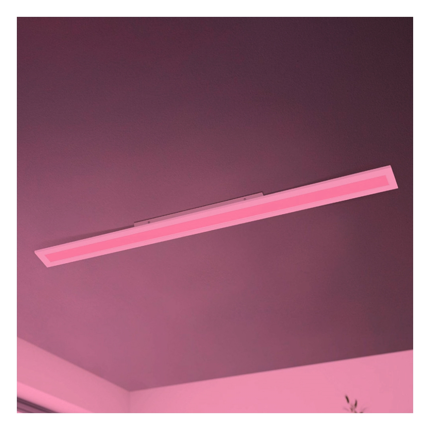 Eglo 33589 - LED RGBW Pritemdymo panelė SALOBRENA-C LED/34W/230V + nuotolinio valdymo pultas