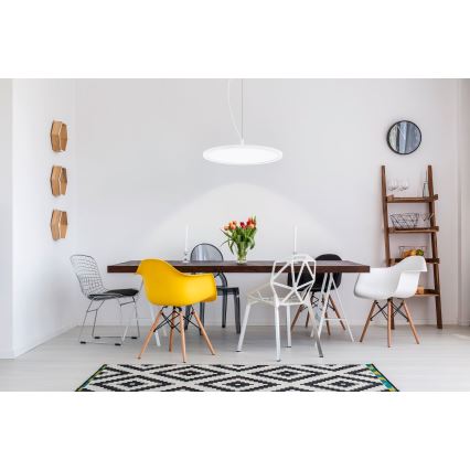 Eglo 33675 - LED RGBW Pritemdomas pakabinamas sietynas CERIGNOLA-C LED/21W/230V 2700-6500K + nuotolinio valdymo pultas