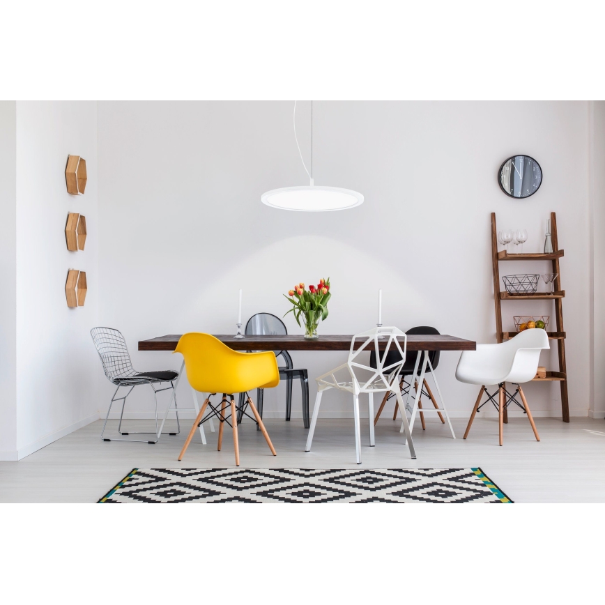 Eglo 33675 - LED RGBW Pritemdomas pakabinamas sietynas CERIGNOLA-C LED/21W/230V 2700-6500K + nuotolinio valdymo pultas