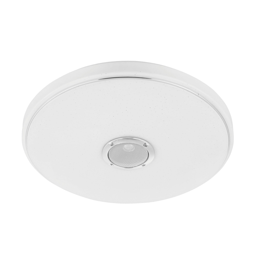 Eglo - LED RGBW Pritemdomas sieninis vonios šviestuvas su kolonėle LED/19W/230V 3000-6500K IP44 diametras 39 cm balta + nuotolinio valdymo pultas