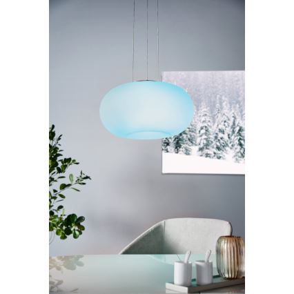 Eglo 33766 - LED RGBW Reguliuojamas pakabinamas sietynas OPTICA-C LED/22W/230V