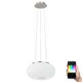 Eglo 33766 - LED RGBW reguliuojamas šviestuvas ant laido OPTICA-C LED/22W/230V 2700-6500K skersmuo 37,5 cm