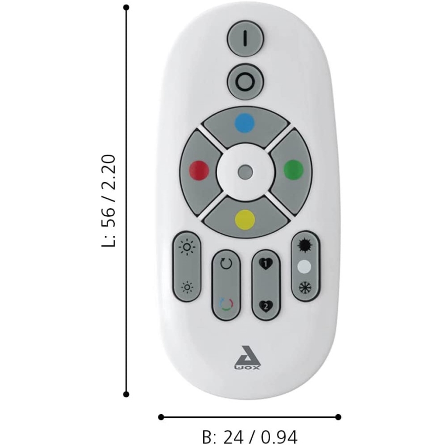 Eglo - Nuotolinio valdymo pultas CONNECT-Z Bluetooth ZigBee