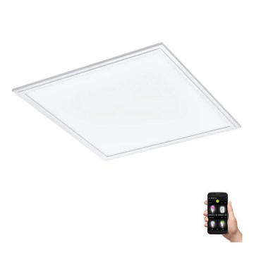 Eglo 34037 - LED Pritemdomas lubinis šviestuvas SALOBRENA-CL LED/20W/230V 2700-6500K 45x45 cm balta