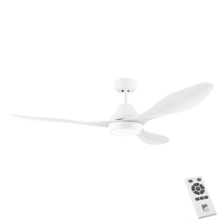 Eglo - LED Lubinis ventiliatorius LED/18W/230V + Valdymo pultas