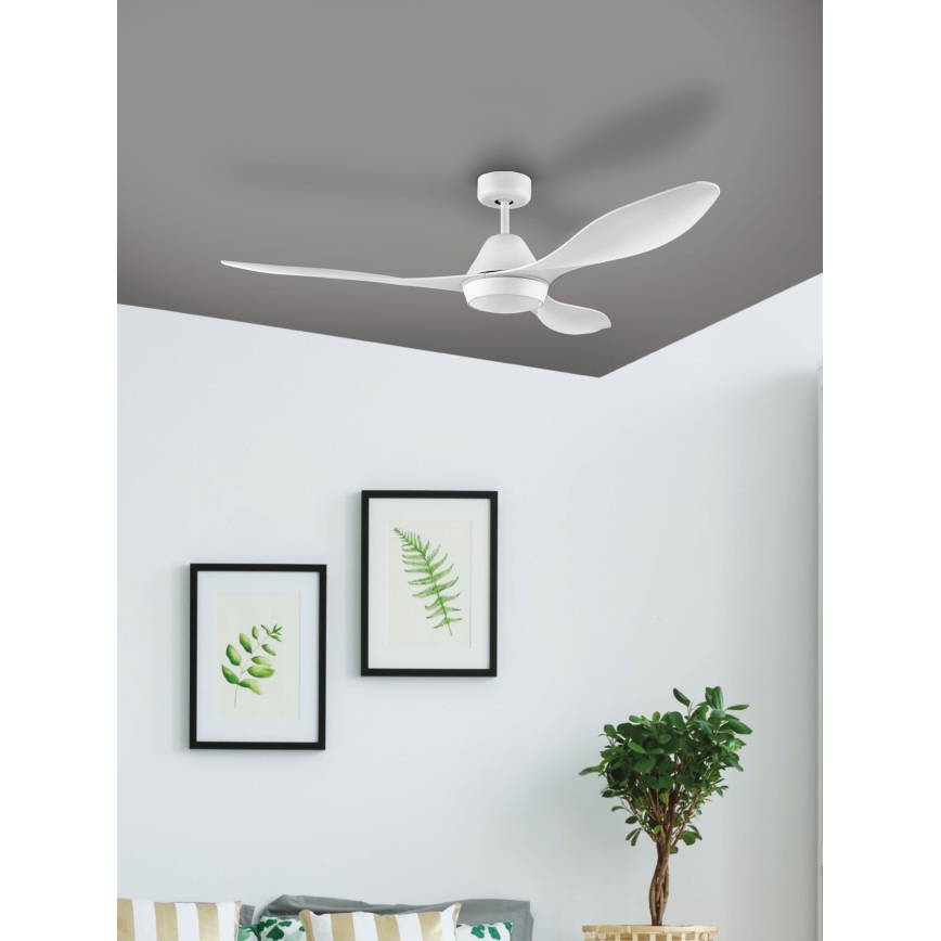 Eglo - LED Lubinis ventiliatorius LED/18W/230V + Valdymo pultas