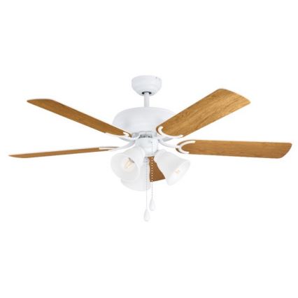 Eglo 35076 - Lubinis ventiliatorius LAS PALMAS 3xE27/40W/230V rudas