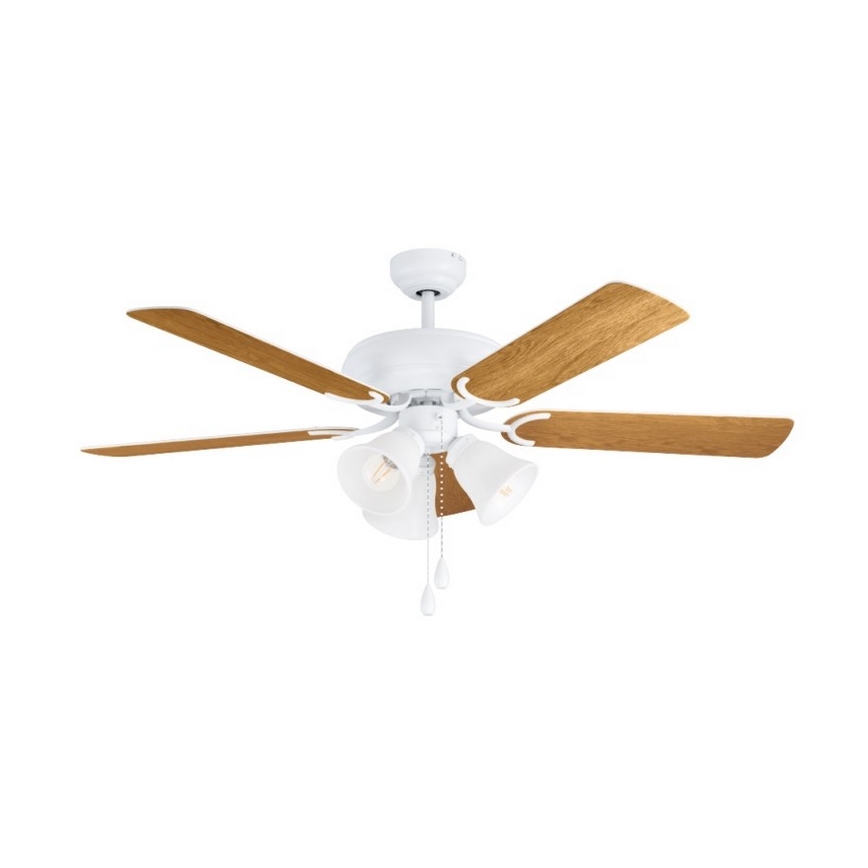 Eglo 35076 - Lubinis ventiliatorius LAS PALMAS 3xE27/40W/230V rudas