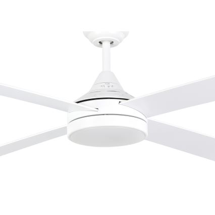 Eglo - LED lubinis ventiliatorius LED/20W/230V 3000/4000/5000K su nuotoliniu valdymu, baltas
