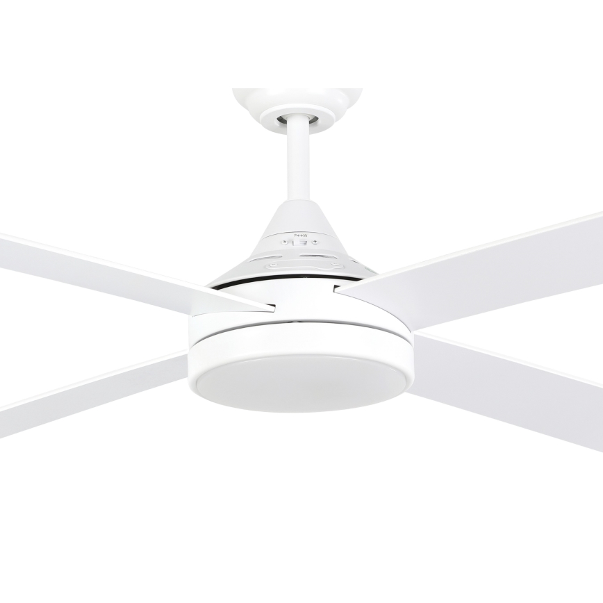 Eglo - LED lubinis ventiliatorius LED/20W/230V 3000/4000/5000K su nuotoliniu valdymu, baltas