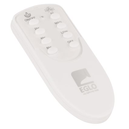 Eglo - LED lubinis ventiliatorius LED/20W/230V 3000/4000/5000K + nuotolinio valdymo pultas balta