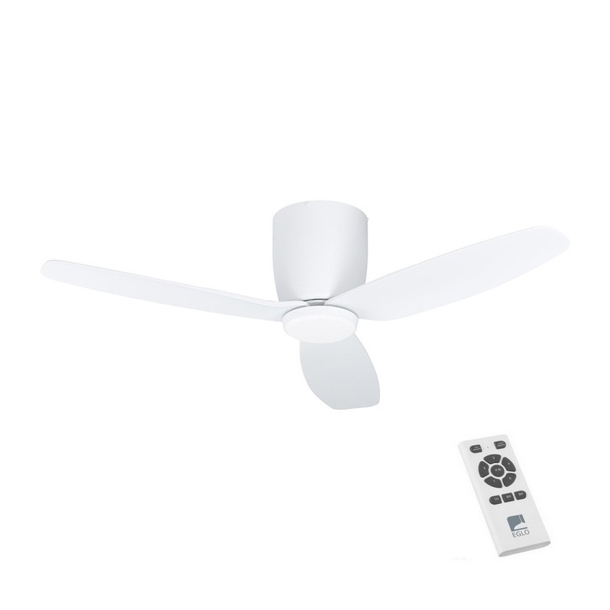 Eglo  - LED Lubinis ventiliatorius LED/15W/230V + valdymo pultas