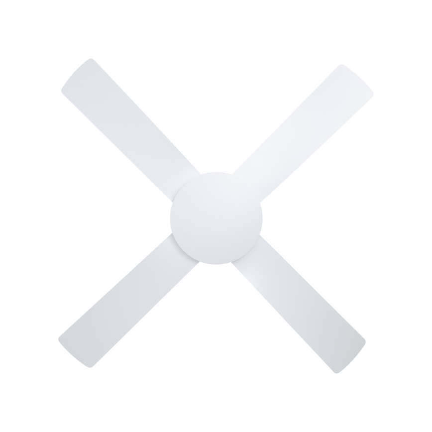 Eglo - Lubų ventiliatorius 52W/230V + su nuotolinio valdymo pulteliu, baltas