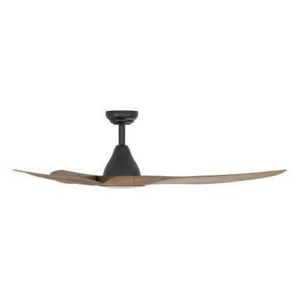 Eglo - LED lubinis ventiliatorius LED/19W/230V skersmuo 132 cm rudos spalvos + nuotolinis valdymas