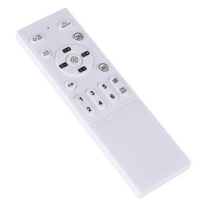 Eglo - LED RGBW reguliuojamas lubų ventiliatorius 3xLED/8,5W/230V+LED/6W 2700-6500K skersmuo 48 cm juodas + nuotolinis valdymas