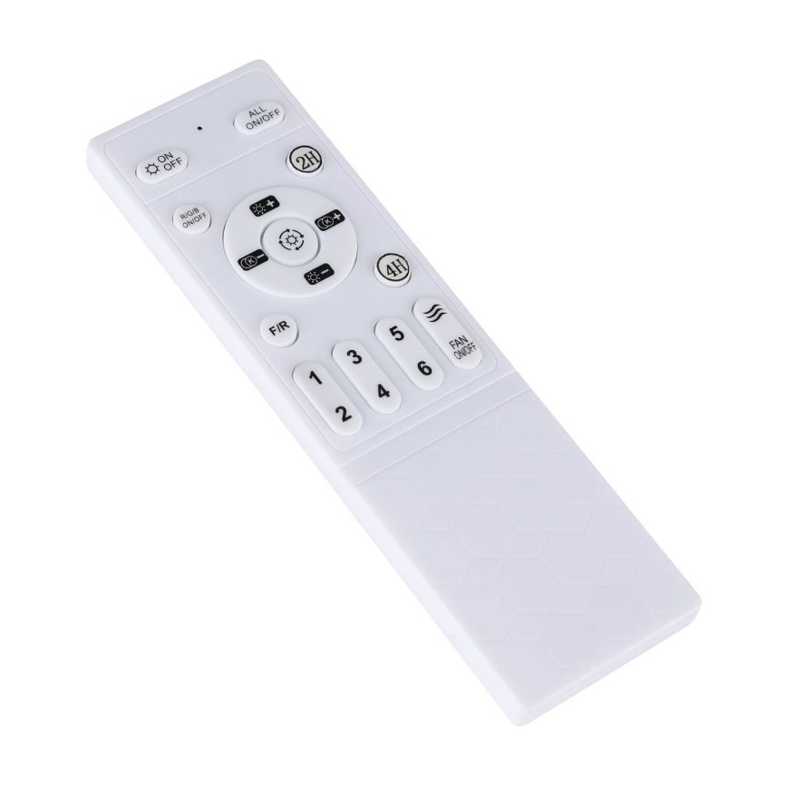 Eglo - LED RGBW reguliuojamas lubų ventiliatorius 3xLED/8,5W/230V+LED/6W 2700-6500K skersmuo 48 cm juodas + nuotolinis valdymas