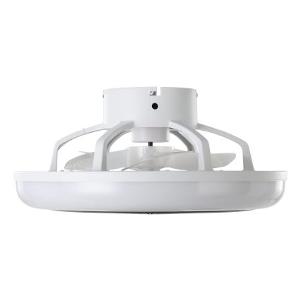 Eglo - reguliuojamo ryškumo LED lubų ventiliatorius 3xLED/8,5W/230V 2700-6500K skersmuo 45,5 cm juodas + su nuotoliniu pulteliu