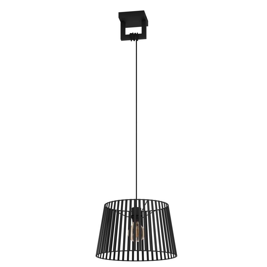 Eglo - Pakabinamas sietynas 1xE27/40W/230V juoda