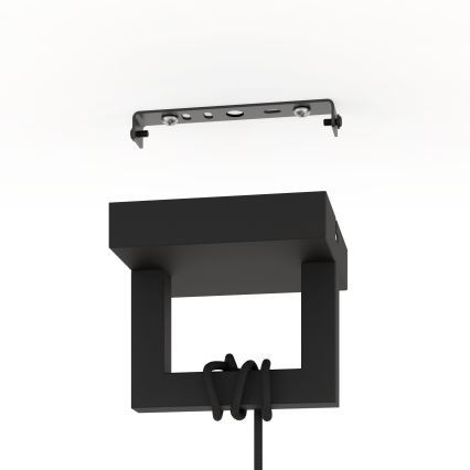 Eglo - Pakabinamas sietynas 1xE27/40W/230V juoda