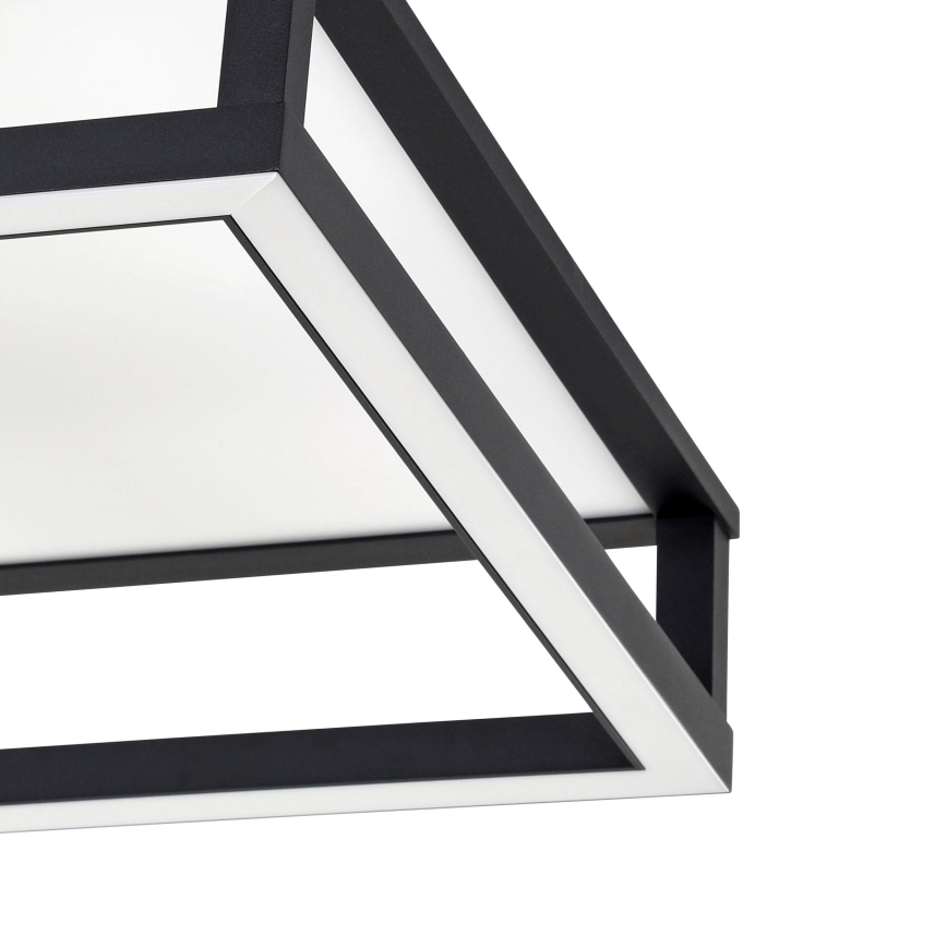Eglo - LED Pritemdomas lubinis šviestuvas LED/29,4W/230V 2700-6500K juoda + nuotolinio valdymo pultas