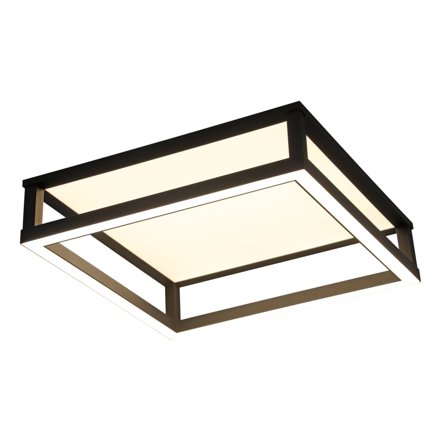 Eglo - LED Pritemdomas lubinis šviestuvas LED/29,4W/230V 2700-6500K juoda + nuotolinio valdymo pultas