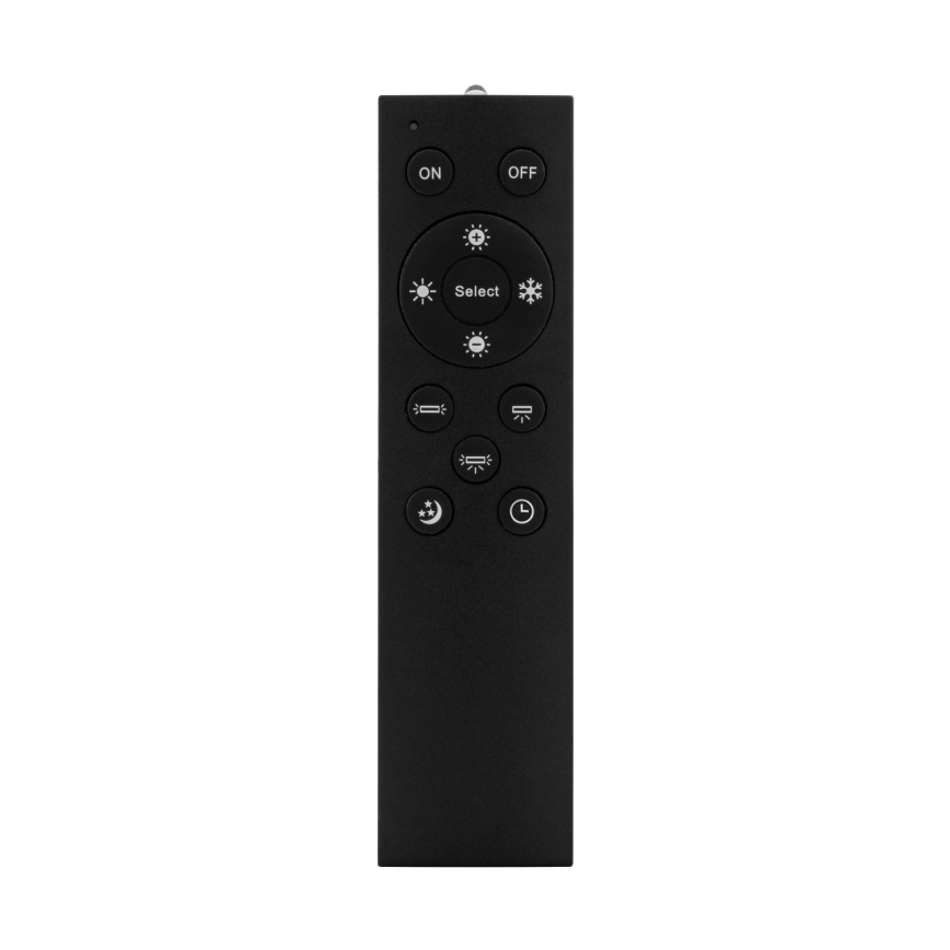 Eglo - LED Pritemdomas lubinis šviestuvas LED/29,4W/230V 2700-6500K juoda + nuotolinio valdymo pultas