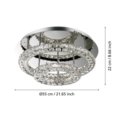 Eglo - LED lubinis šviestuvas LED/30,5W/230V