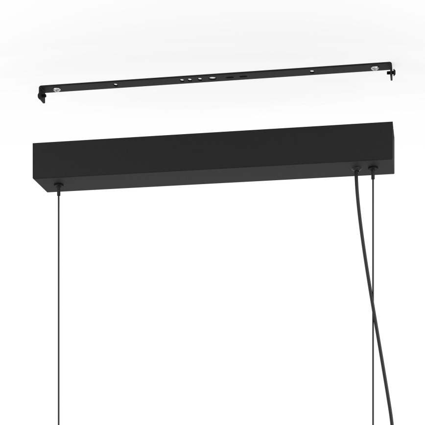 Eglo - LED Reguliuojamas pakabinamas sietynas LED/44W/230V 3000K juoda/auksas
