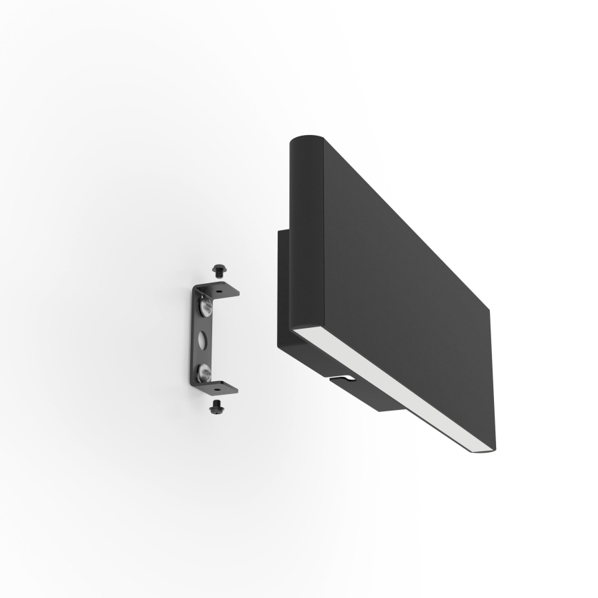 Eglo - LED sieninis šviestuvas 2xLED/5,4W/230V 3000K juoda