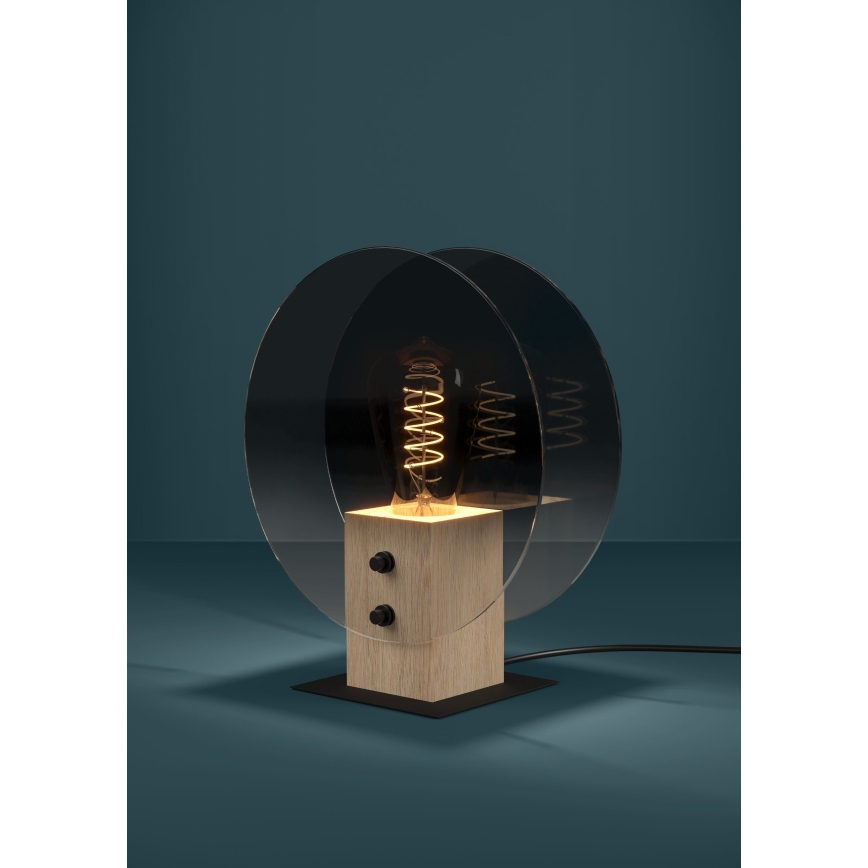 Eglo - Pakabinamas sietynas 1xE27/40W/230V dūminis