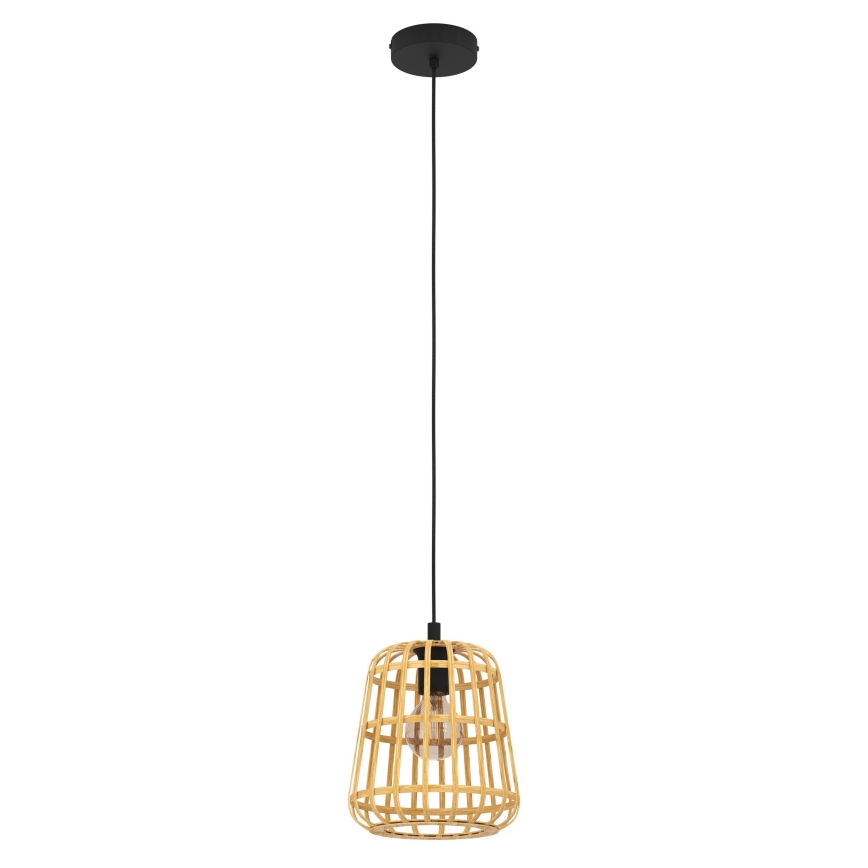 Eglo - Pakabinamas sietynas 1xE27/40W/230V diametras 24 cm bambukas