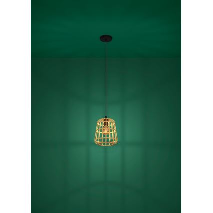 Eglo - Pakabinamas sietynas 1xE27/40W/230V diametras 24 cm bambukas