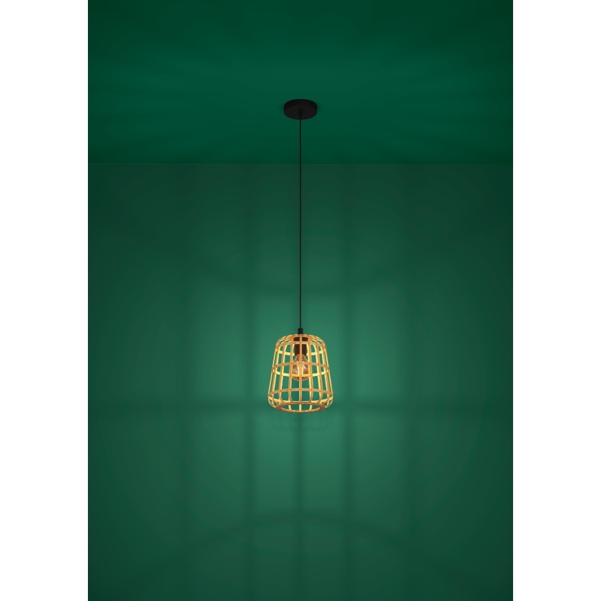 Eglo - Pakabinamas sietynas 1xE27/40W/230V diametras 24 cm bambukas