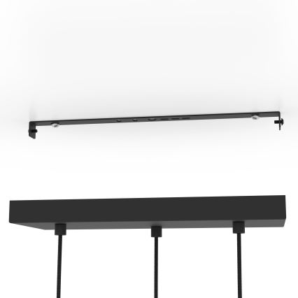 Eglo - Pakabinamas sietynas 3xE14/40W/230V auksas/juoda