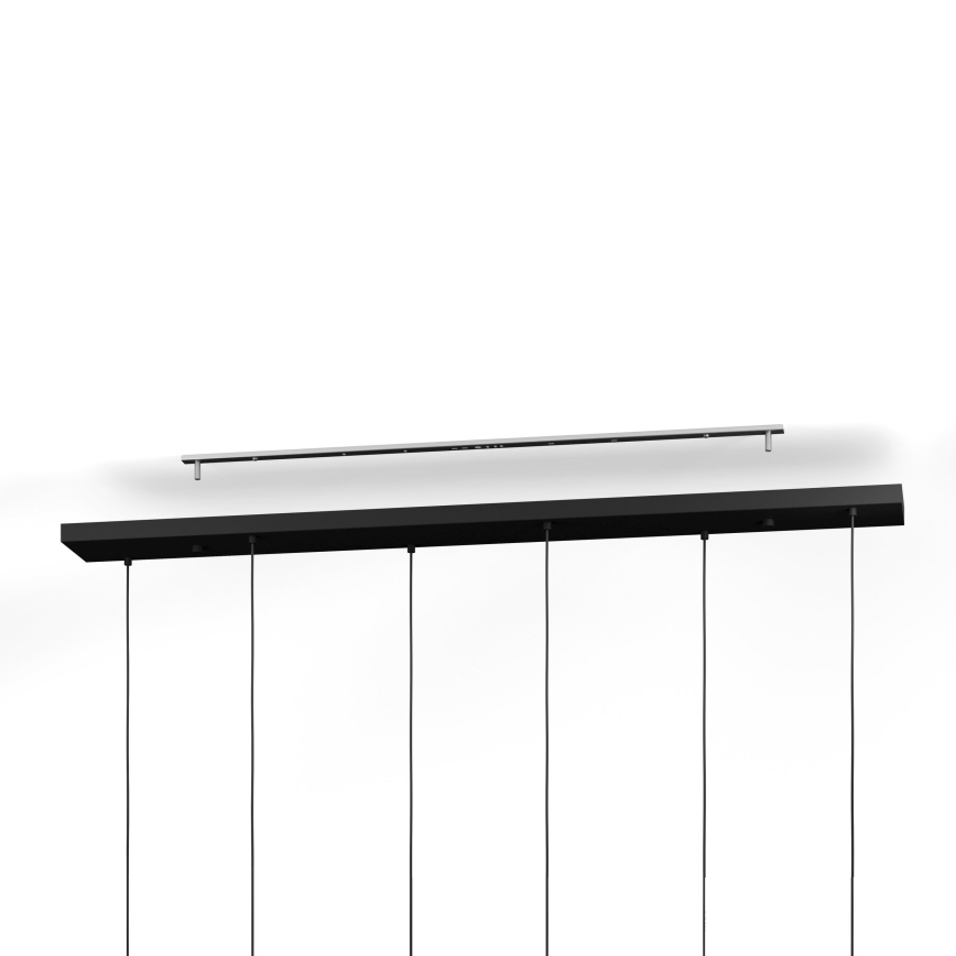 Eglo - Pakabinamas sietynas 6xE27/40W/230V juoda/auksas